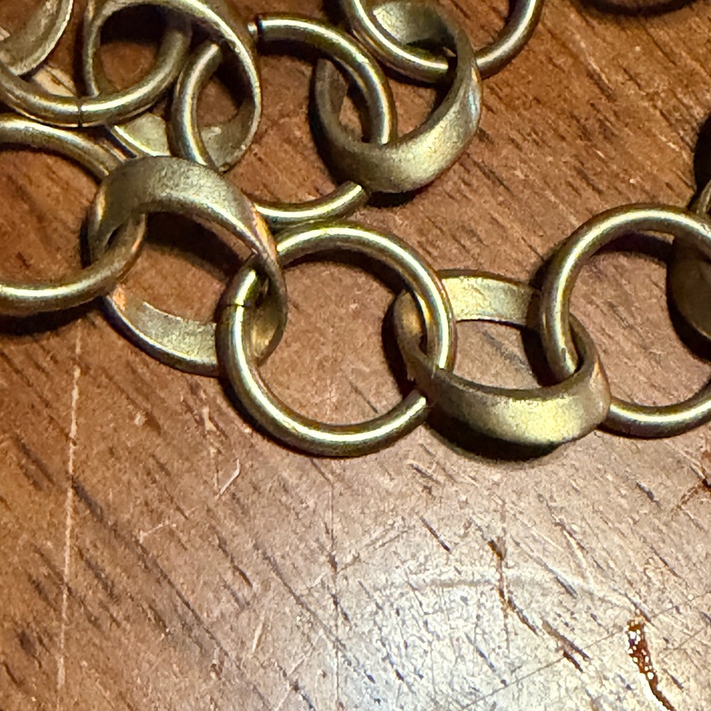 Source Unknown Bold Gold Necklace - image 4